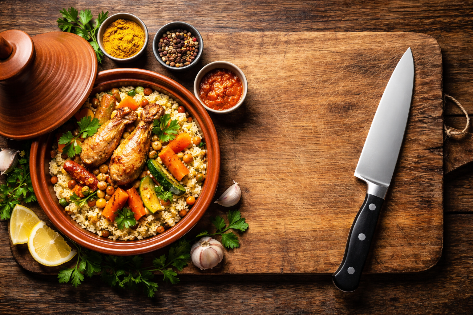 Cuisine du monde halal