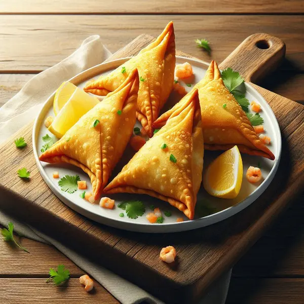 Briouates aux fruits de mer