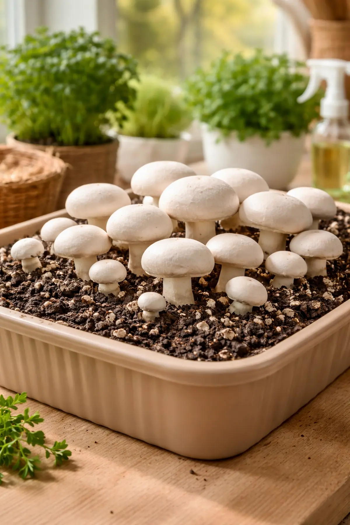 Culture champignon de Paris