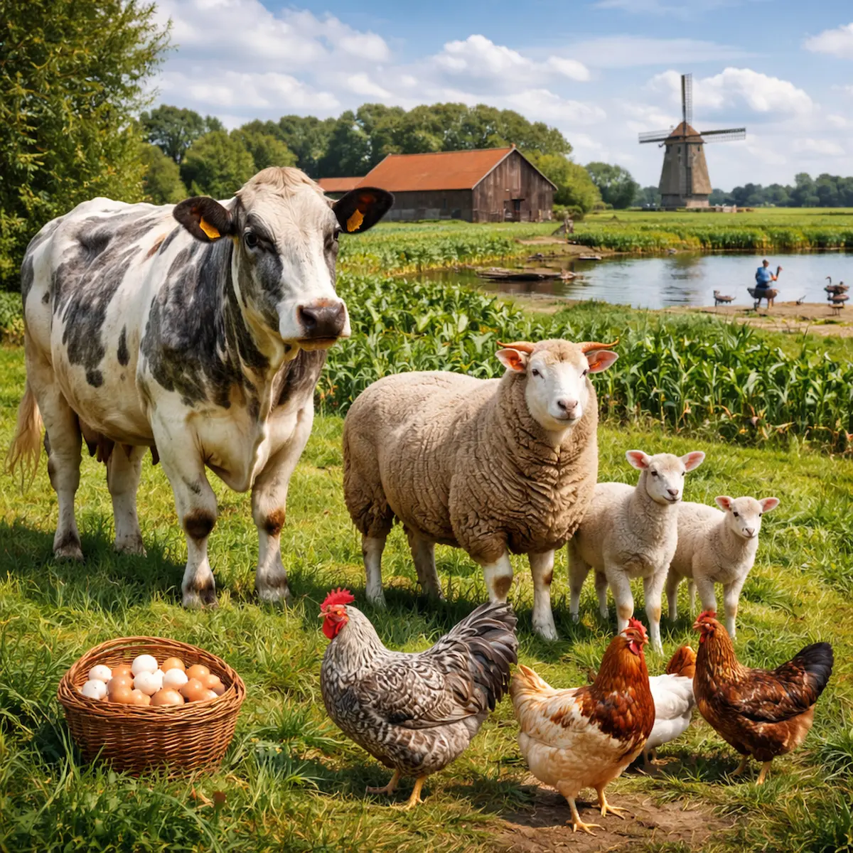 Elevage et animaux locaux en Belgique