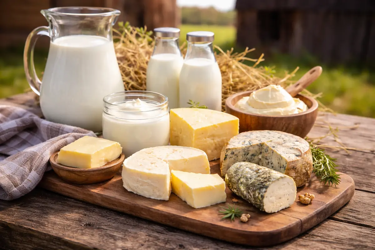 Produits laitiers fermiers belges