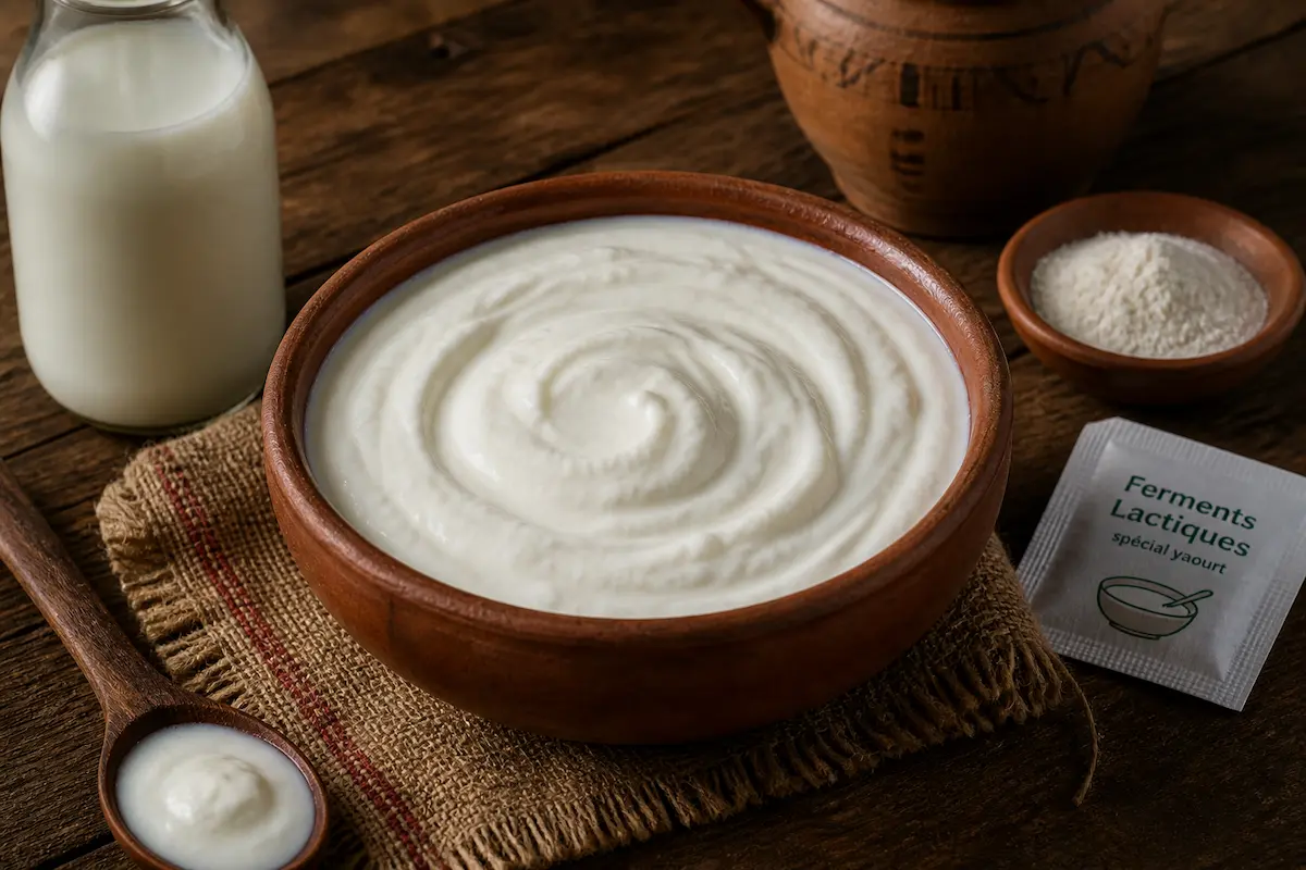 Yaourt maison onctueux recette facile et naturelle